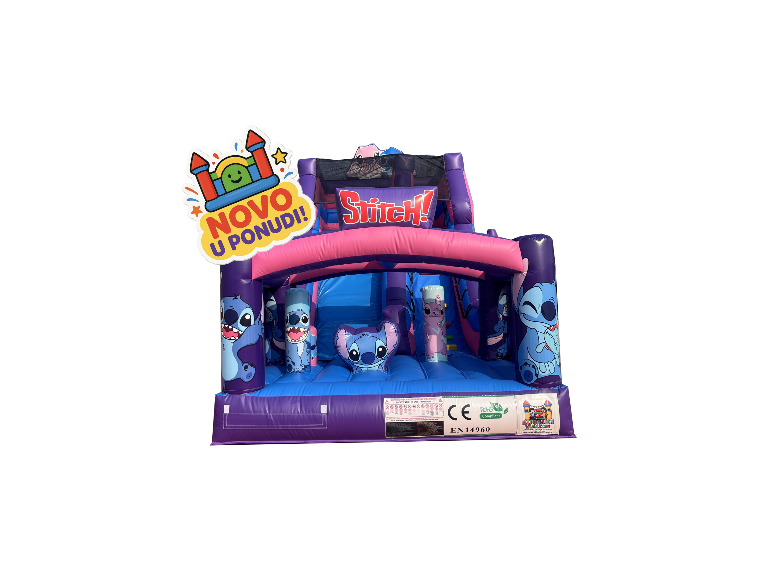 Stitch tobogan open